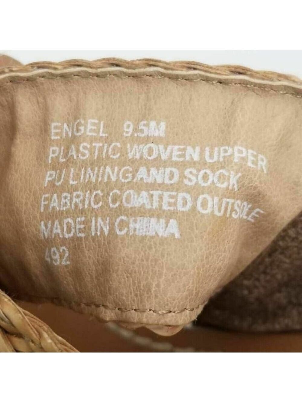 Steve Madden Engel Womens Woven Slingback Platform Wedge Heel Sandal Size 9.5 M - Picture 8 of 12